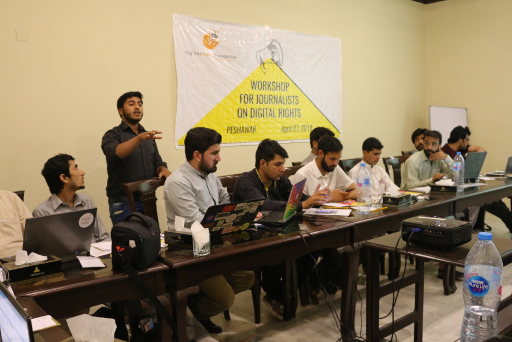 Workshop for journalists on Digital Rights